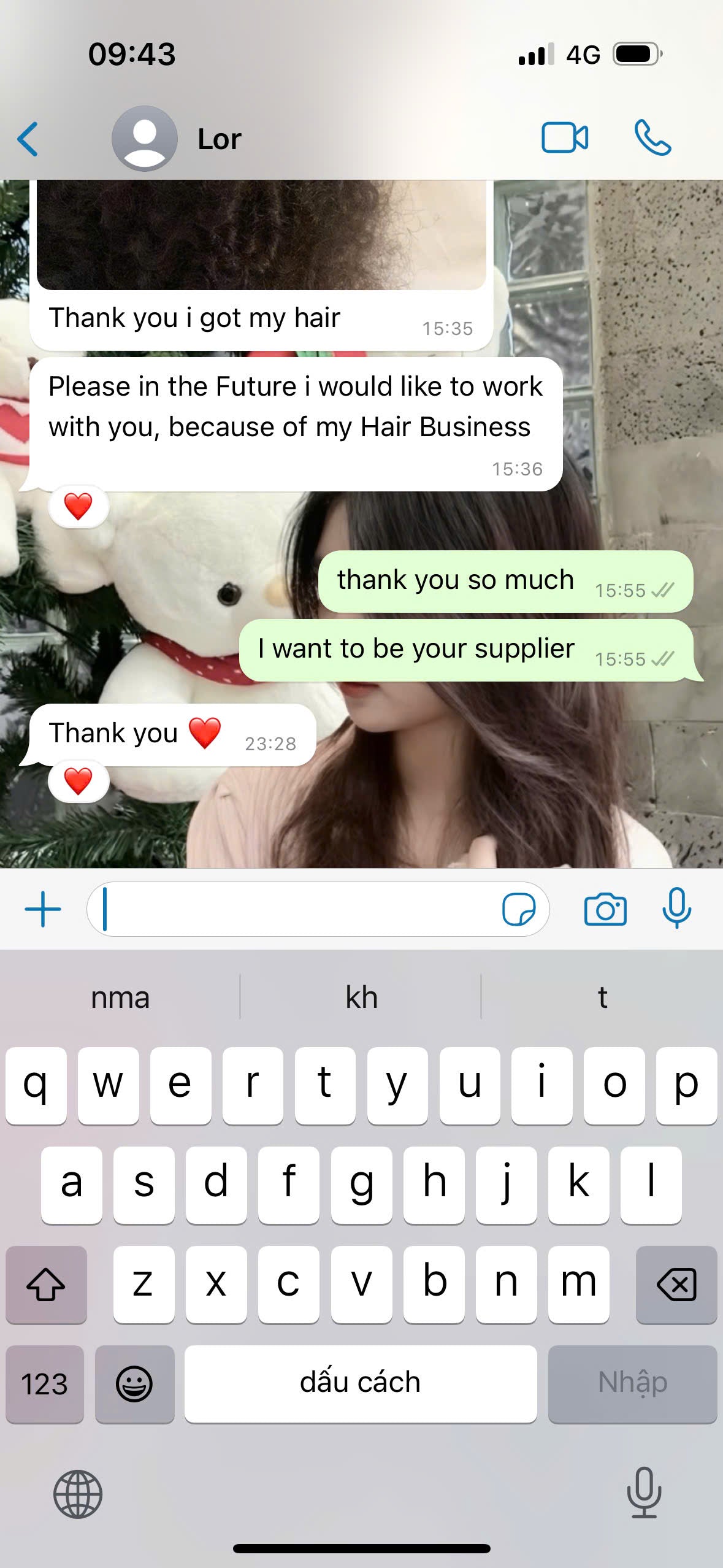 100% Vietnam Human Hair