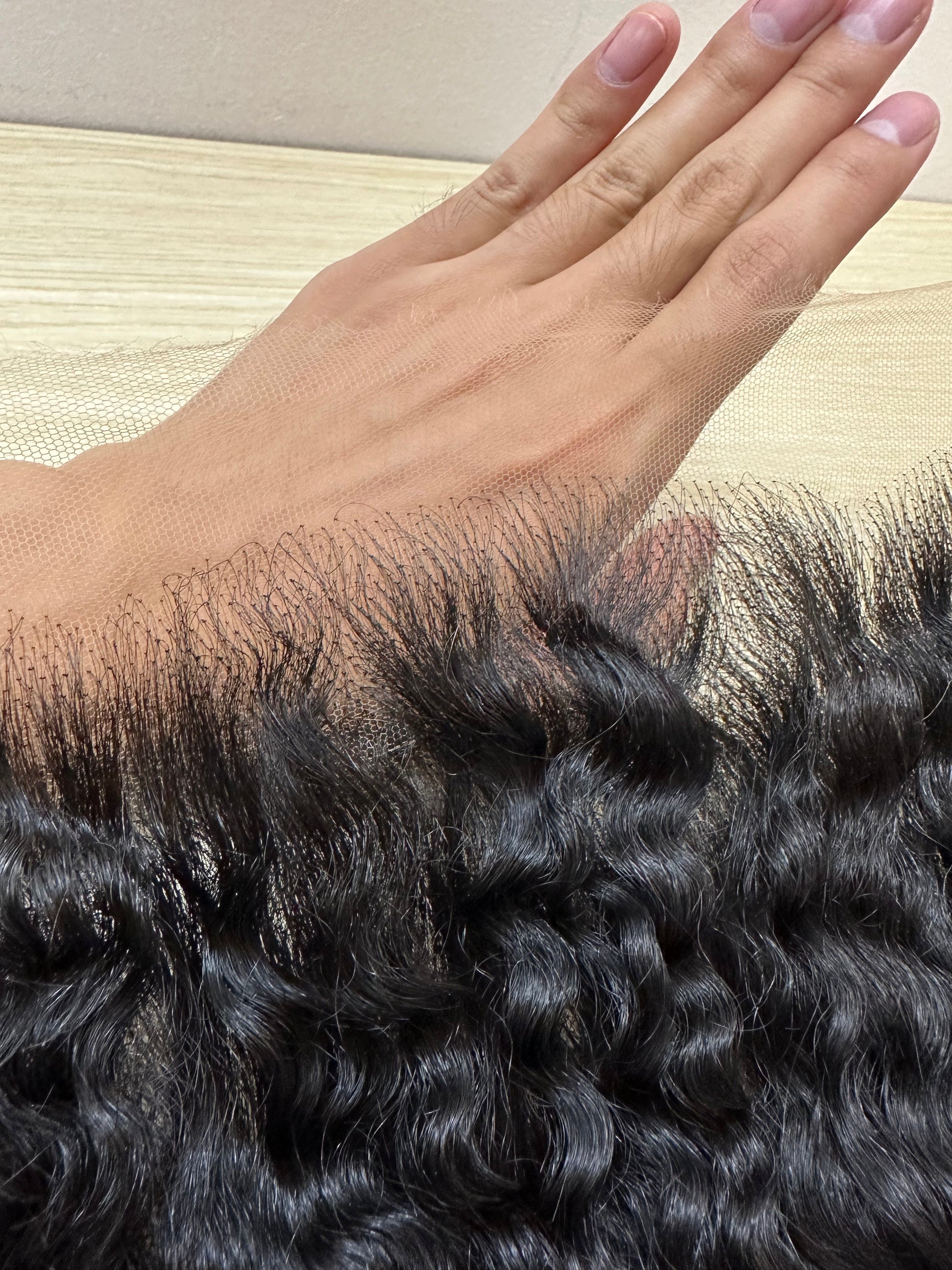 HD Lace - Burmese Curly 1 - Aboy raw hair